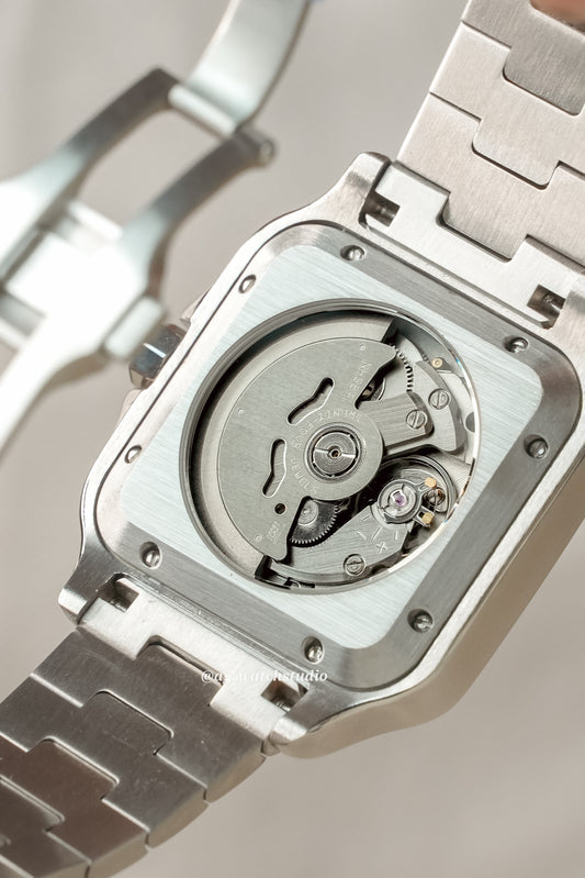 Seiko Mod Santos (White) (Date @ 6)