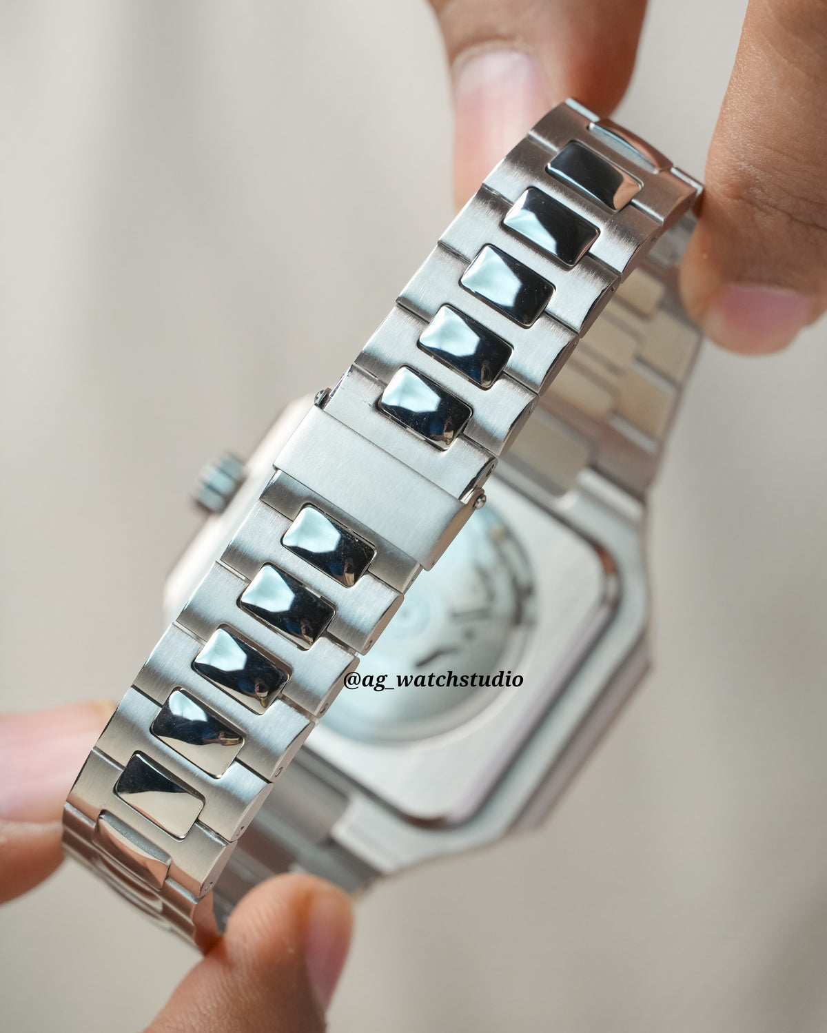 Seiko Mod Cubitus with NH35 Movement (Mint Green)