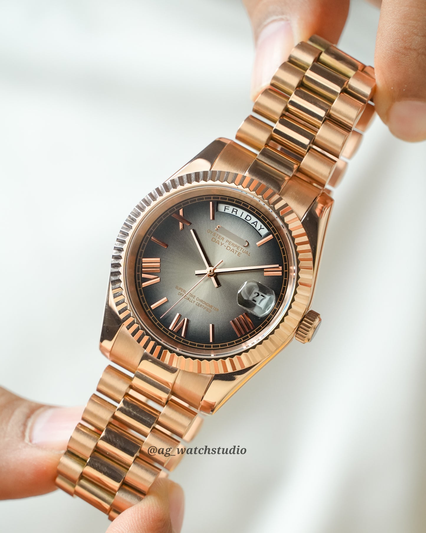 DayDate Mod with Miyota 8285 Movement.