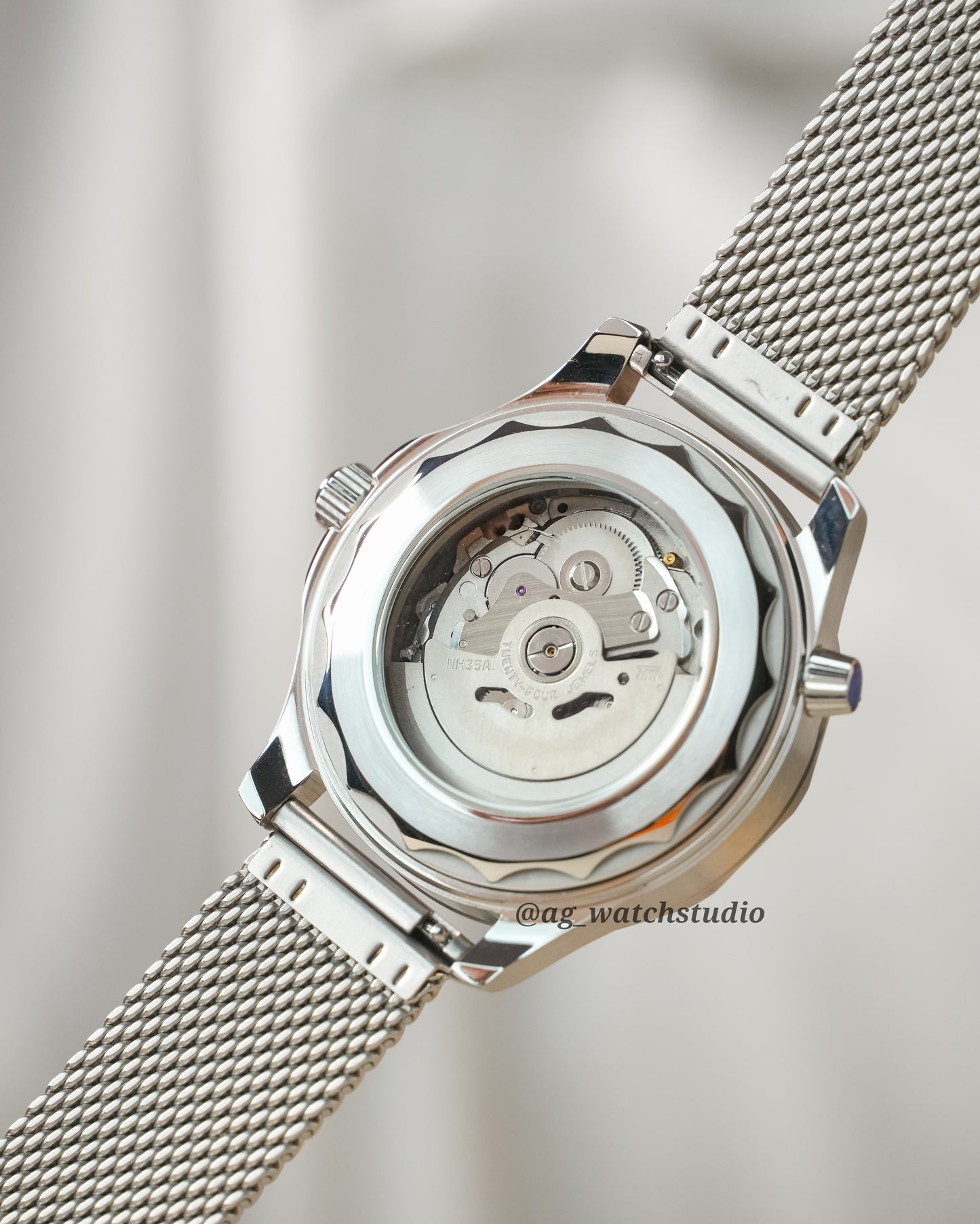 Seiko Mod Seamaster NTTD James Bond Version with NH35 Movement