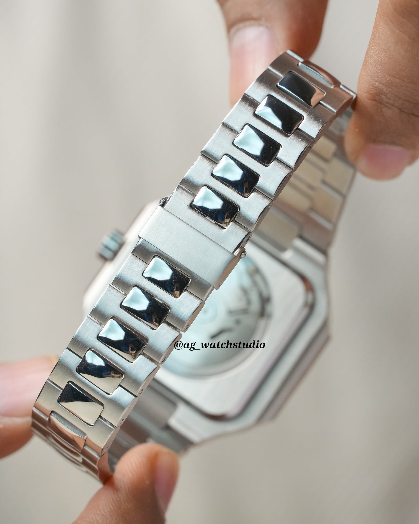 Seiko Mod Cubitus with NH35 Movement (Mint Green)