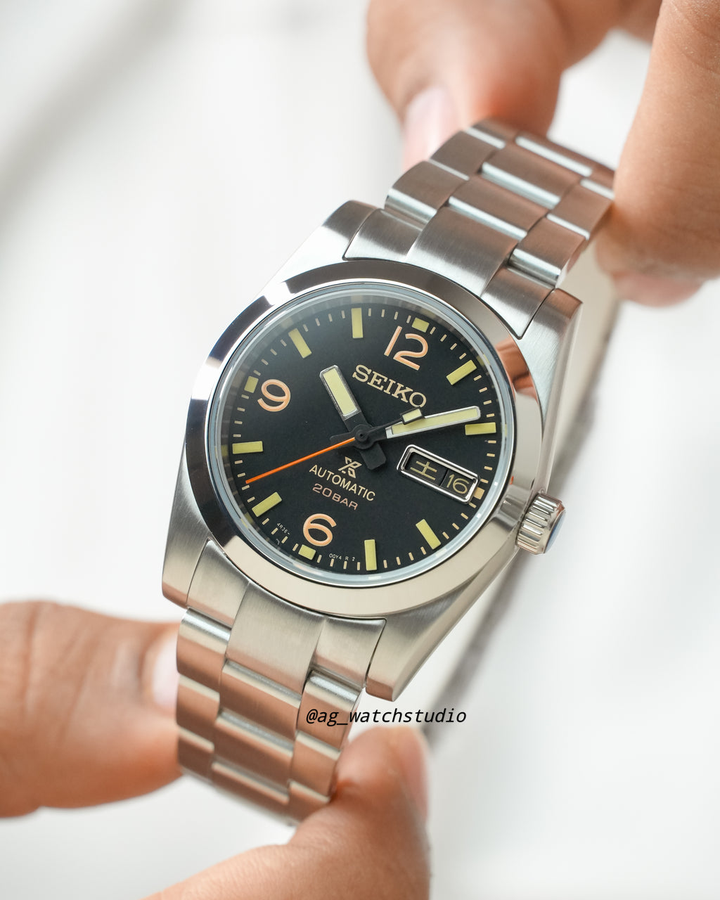 “Overlander” Custom build - Modded NH36 (Kanji Datewheel) Seiko Mod (White Date Window version)