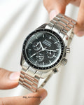 Speedmaster Seiko Mod ( VK63 Mechaquartz Chronograph Movement )